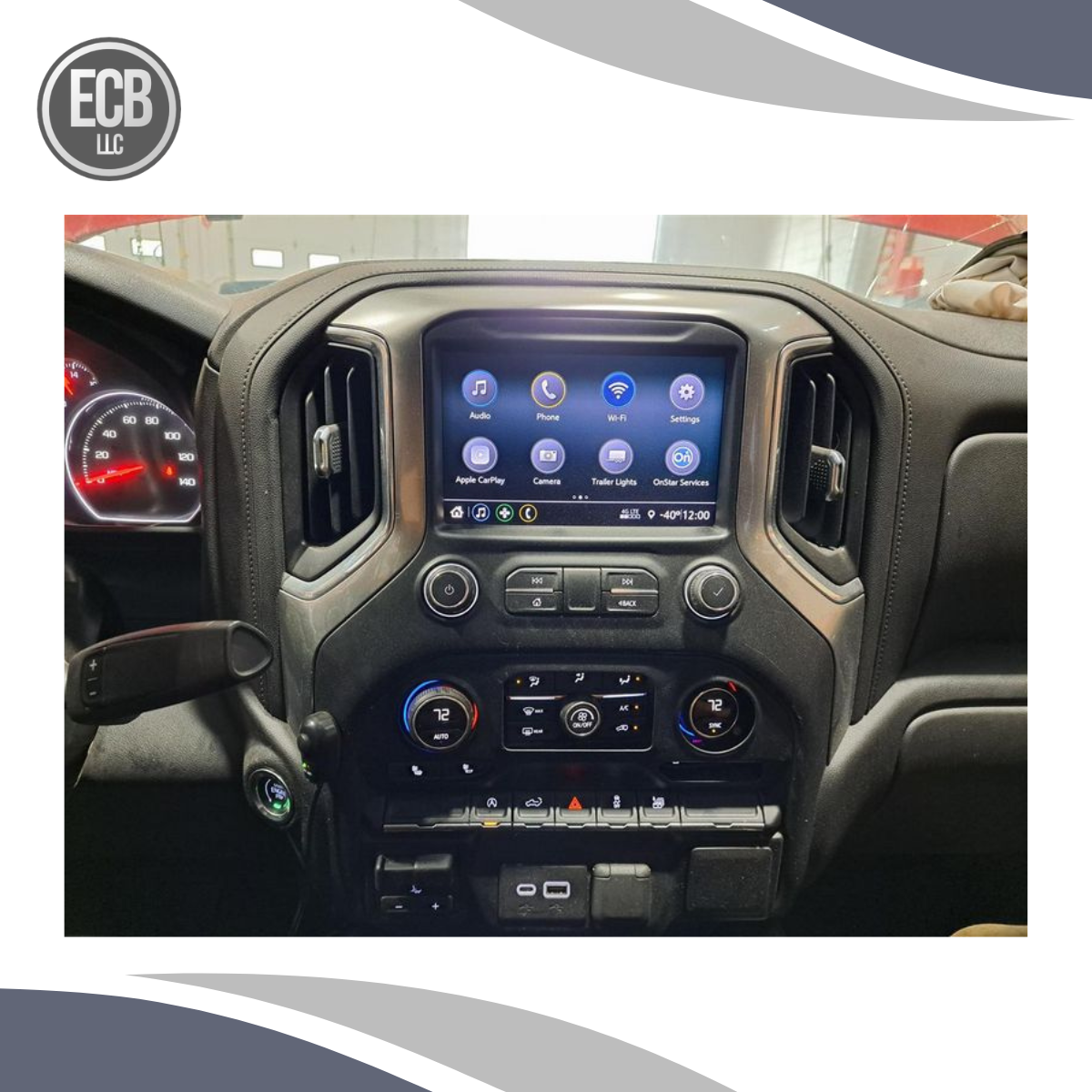 2019–2020 Chevrolet Silverado 1500 Radio Info Display Screen Control Panel OEM — view 4