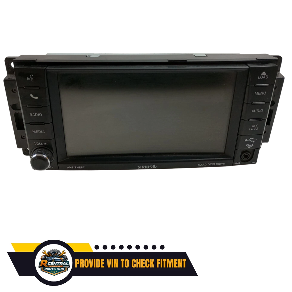 2012–2019 Dodge Caravan Radio Display Receiver Multimedia SAT AM FM CD RBZ OEM — view 1