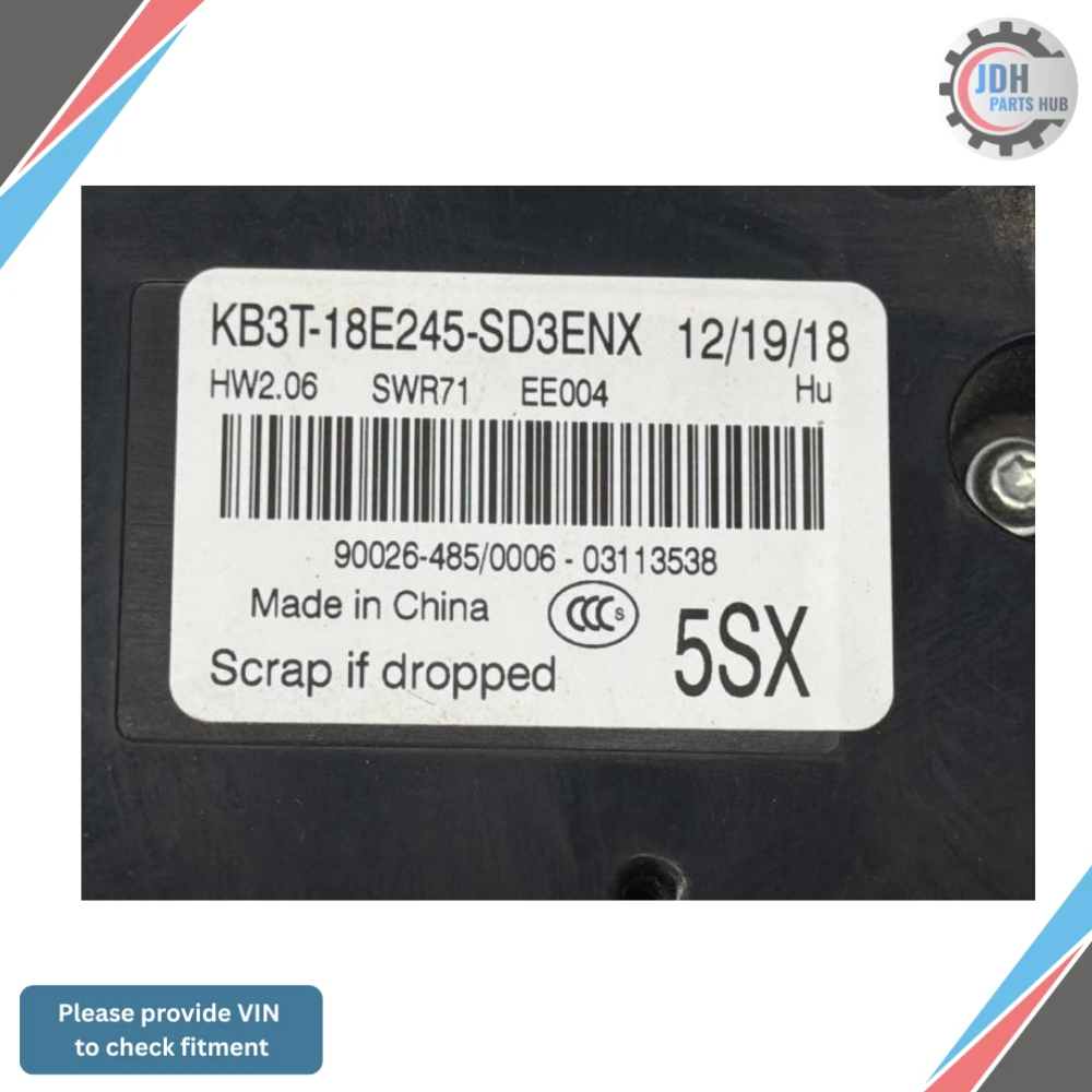 2019–2023 Ford Ranger Radio Cotrol Panel Voice Recognition 8 inch Screen Opening — view 3