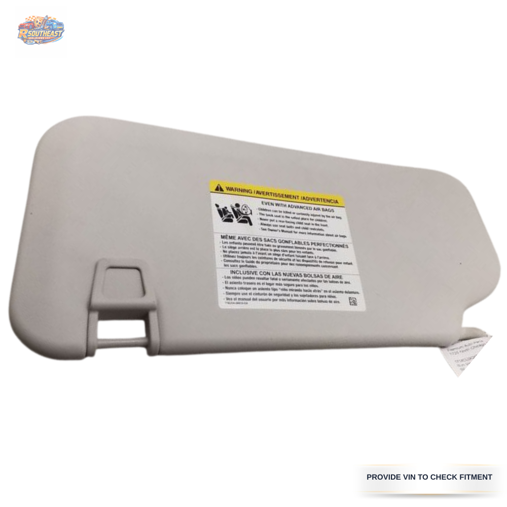 2021–2024 Ford Escape RH Passenger Sunvisor Sun Visor with Mirror & Light OEM — view 1
