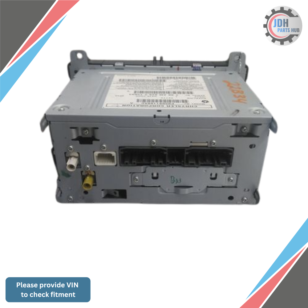 2012 Jeep Grand Cherokee Radio with Navigation Sat CD DVD HDD Face ID RHB OEM — view 3