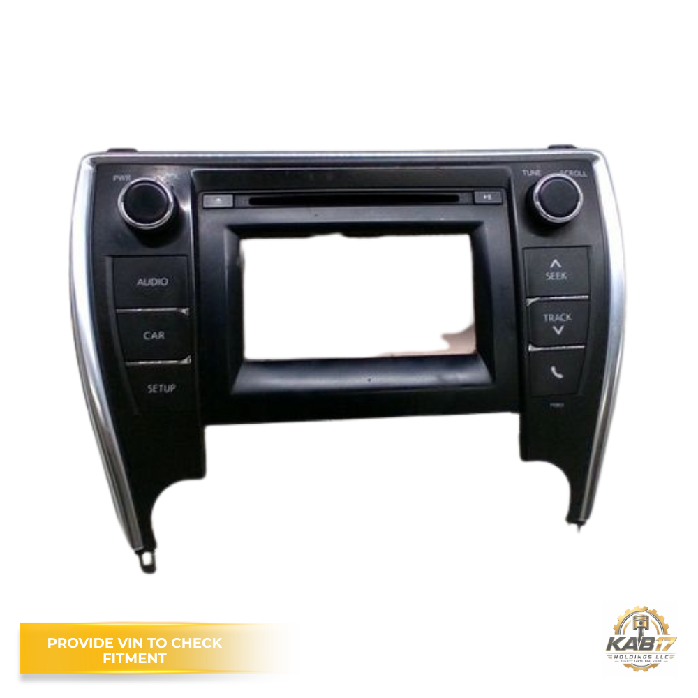 2015 Toyota Camry Radio Receiver Display Screen OEM 10803 — view 1