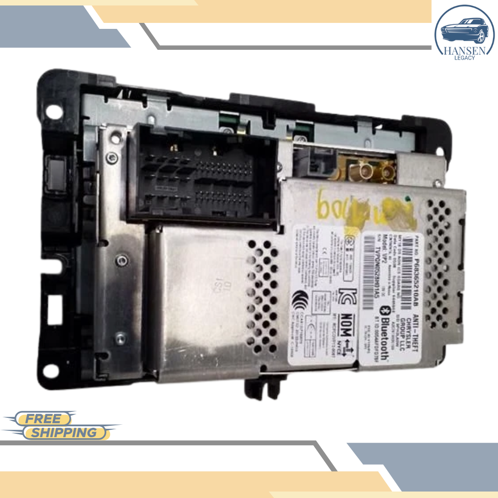 2018–2020 Dodge Ram 1500 AM FM Radio Receiver with Display Screen OEM — view 3