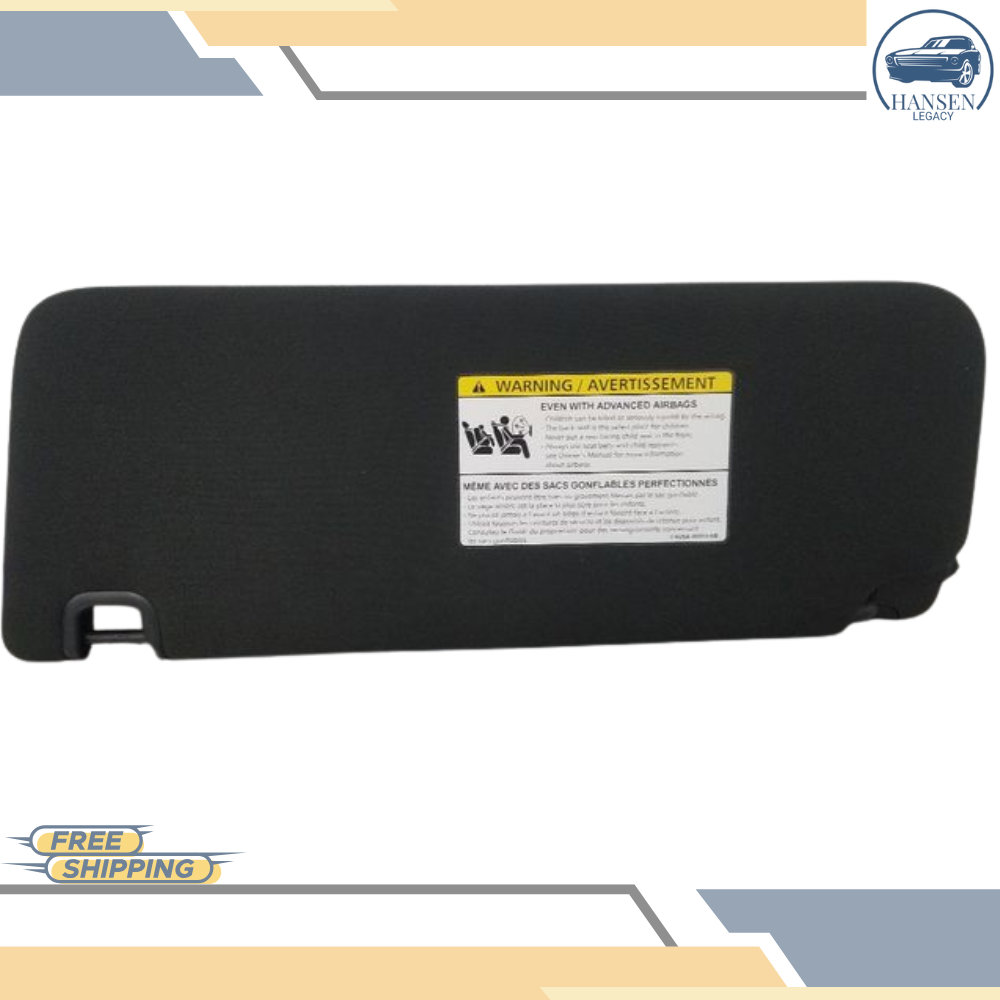 2017–2022 Land Rover Discovery RH Passenger Sunvisor with Mirror & Light OEM — view 2