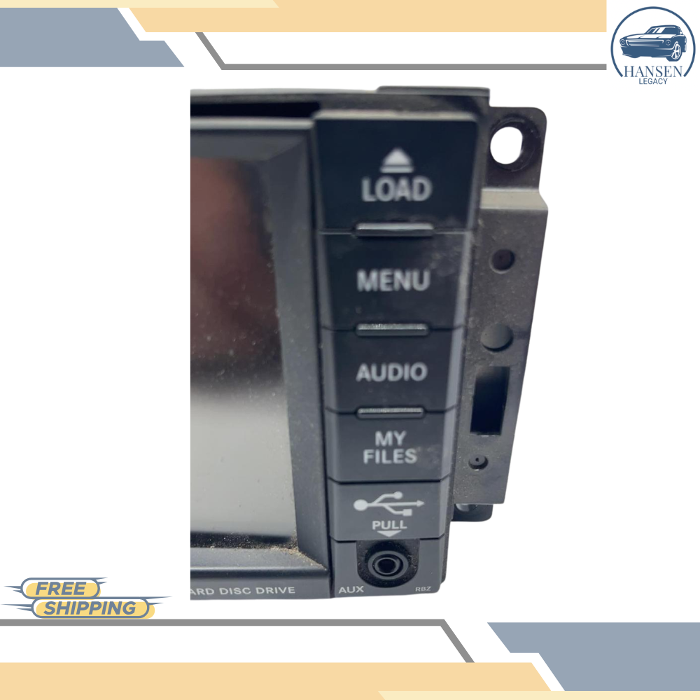 2008–2011 Chrysler Town & Country High Speed Radio CD DVD MyGig RBZ OEM — view 2