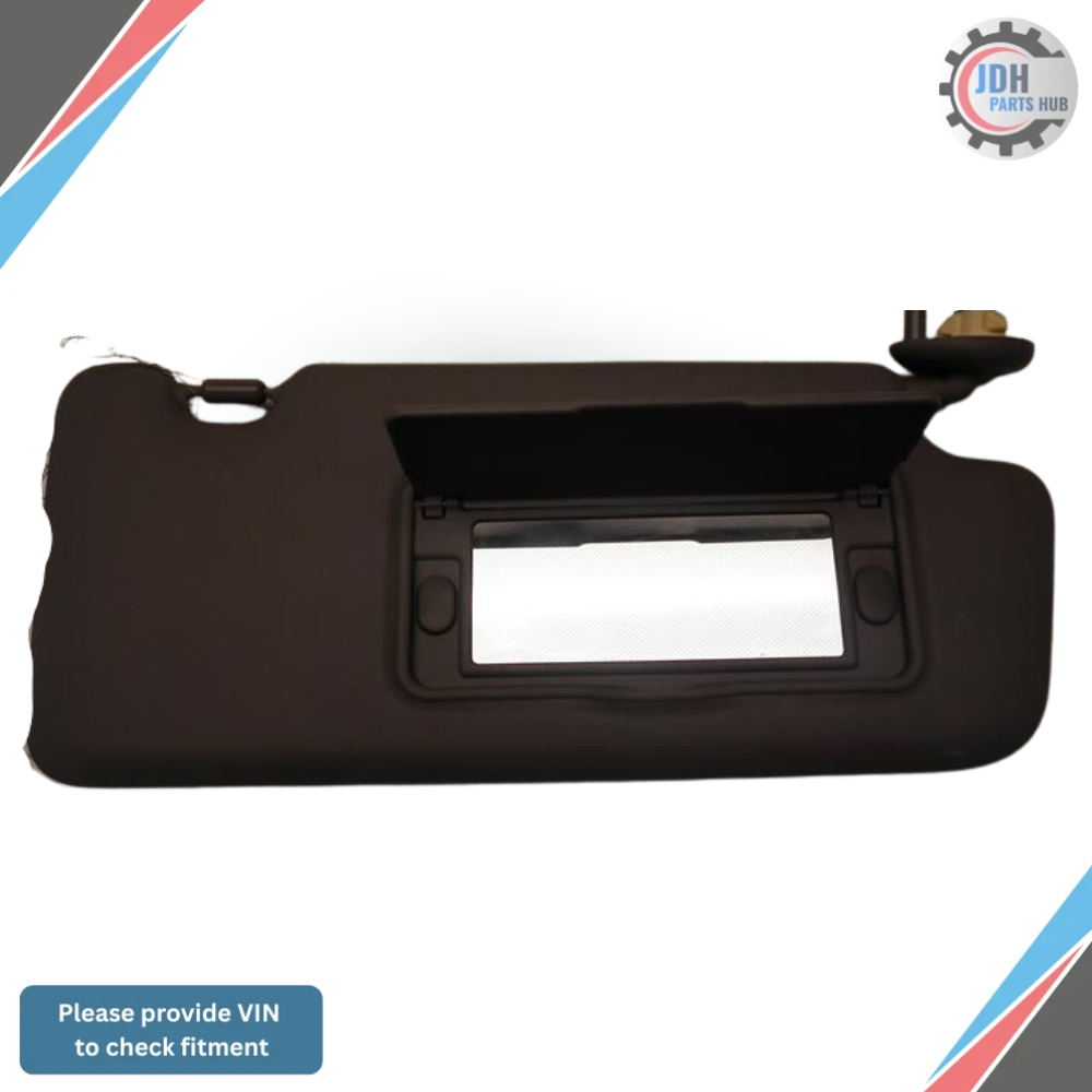 2012–2015 Honda Civic RH Passenger Sunvisor Sun Visor with Mirror OEM — view 1