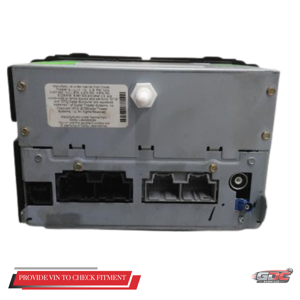 2010–2012 Chevrolet Traverse Navigation Radio Receiver with Display OEM 20939028 — view 4