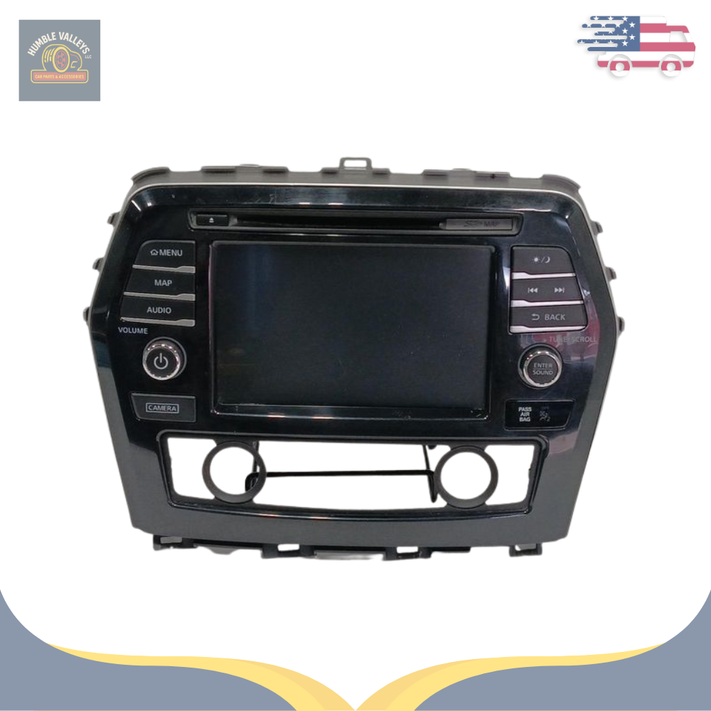 2016–2017 Nissan Maxima Navigation Display Radio Receiver OEM 16 17 — view 1