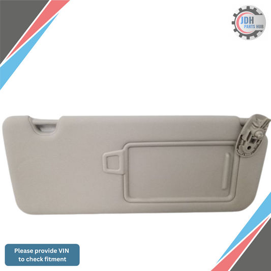 2023–2024 Kia Sportage RH Passenger Sunvisor Sun Visor with Mirror OEM — view 1