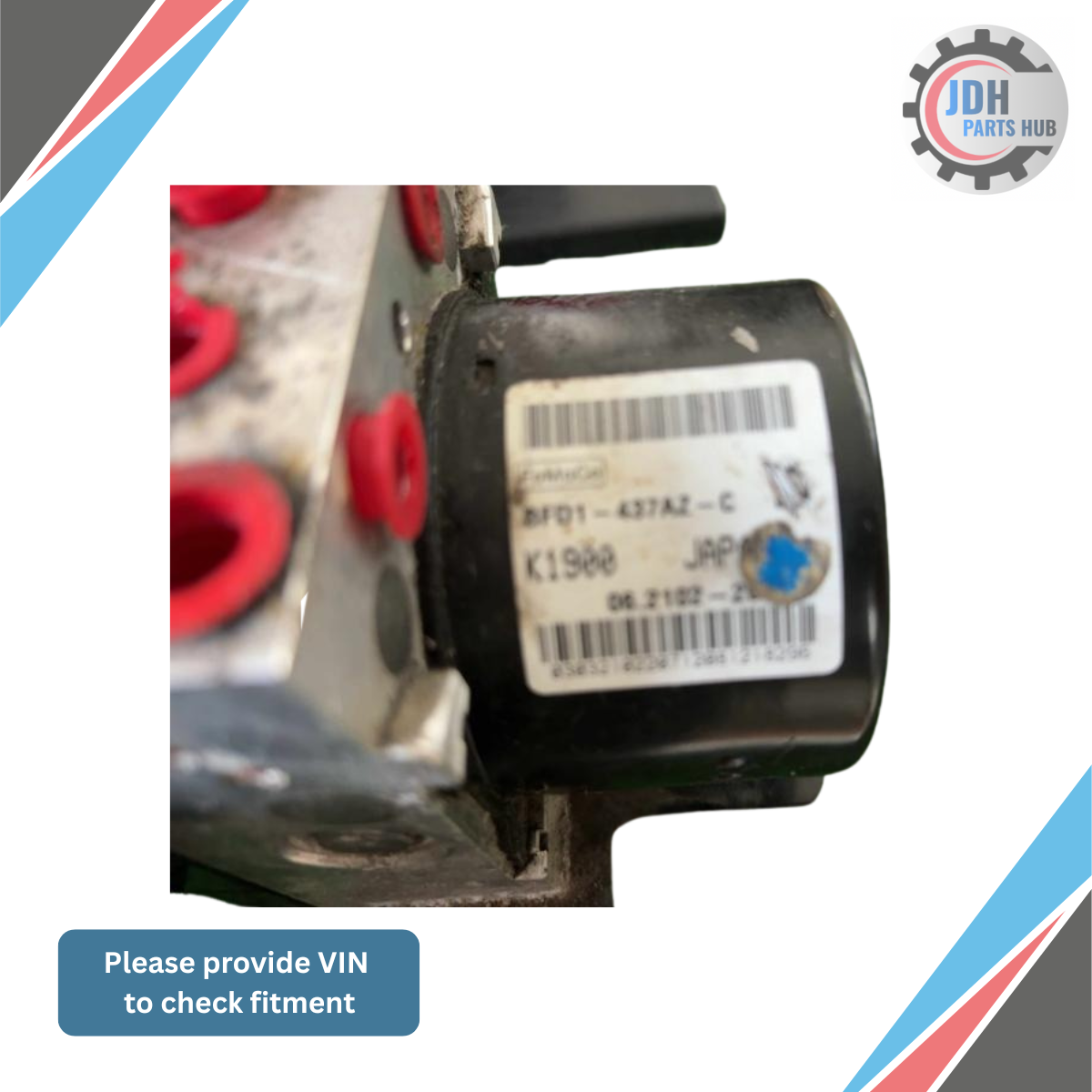 2012–2013 Mazda 3 ABS Anti-Lock Brake Pump Module DSC OEM — view 3