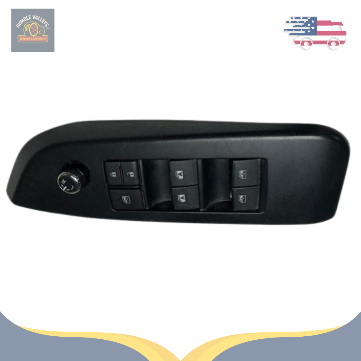 2016–2022 Toyota Tacoma Crew Cab 4 Dr Driver Side Window Switch ID 84820-0E020 — view 2