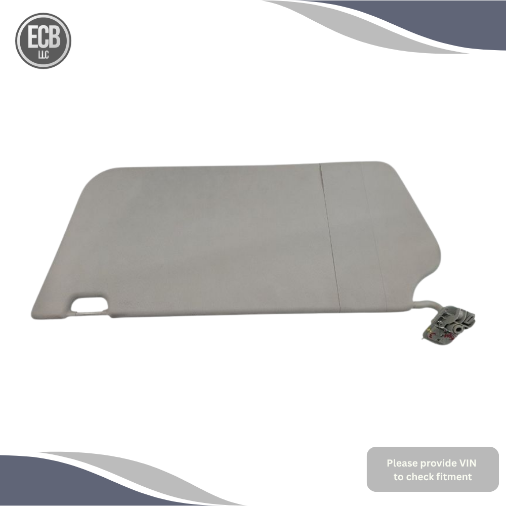2015–2020 Ford Transit 250 Driver LH Interior Sun Visor Gray OEM — view 2