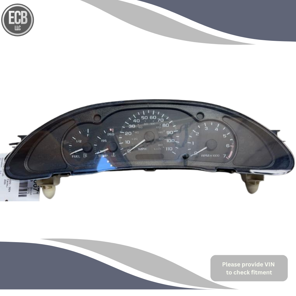 2000–2005 Chevrolet Cavalier Speedometer Tachometer Gauge Instrument Cluster Oem — view 1