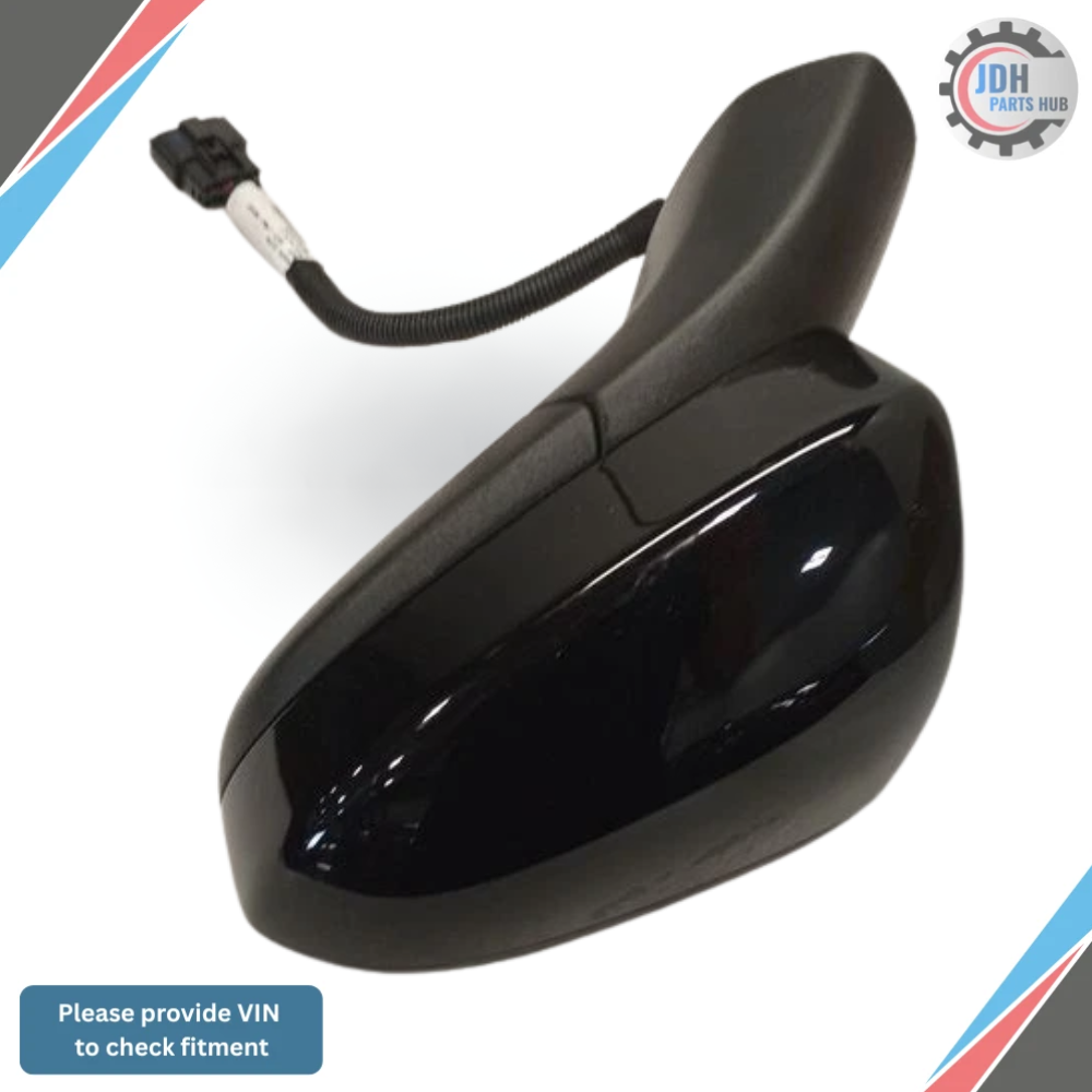 2019–2020 Ford Fusion Left Driver Side View Door Mirror with Blind Spot Black OEM — view 3