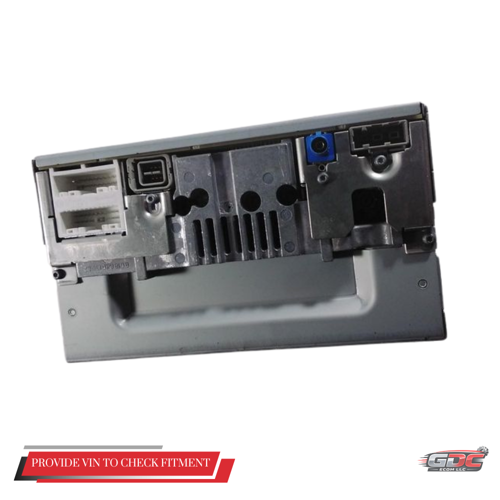 2010–2012 Nissan Sentra AM FM CD Player Radio with Navigation ID OEM 259157W80C — view 3