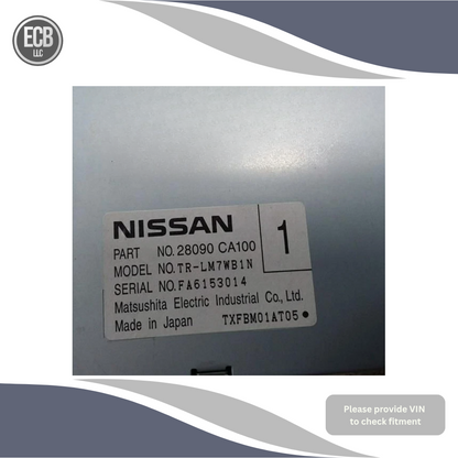 2003–2007 Nissan Murano Information Display Screen Dash Navigation OEM — view 2