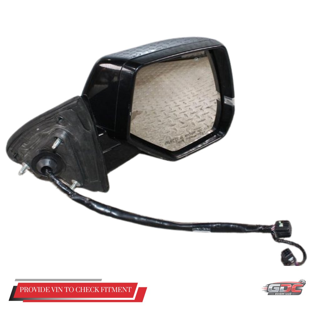 2015–2020 Cadillac Escalade Right Passenger Side Door Mirror Black Surround view — view 2