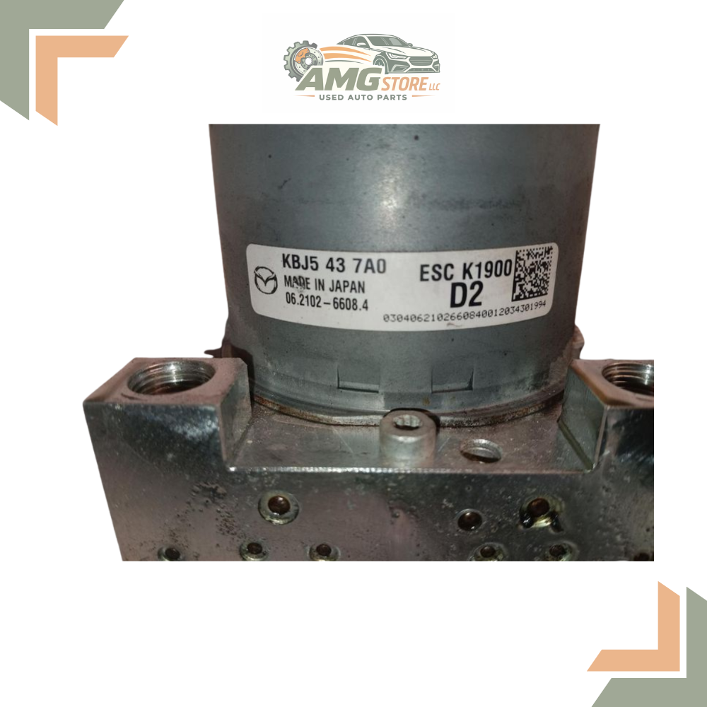 2020–2021 Mazda CX-5 Anti Lock Brake Actuator Pump ABS 20 21 — view 4