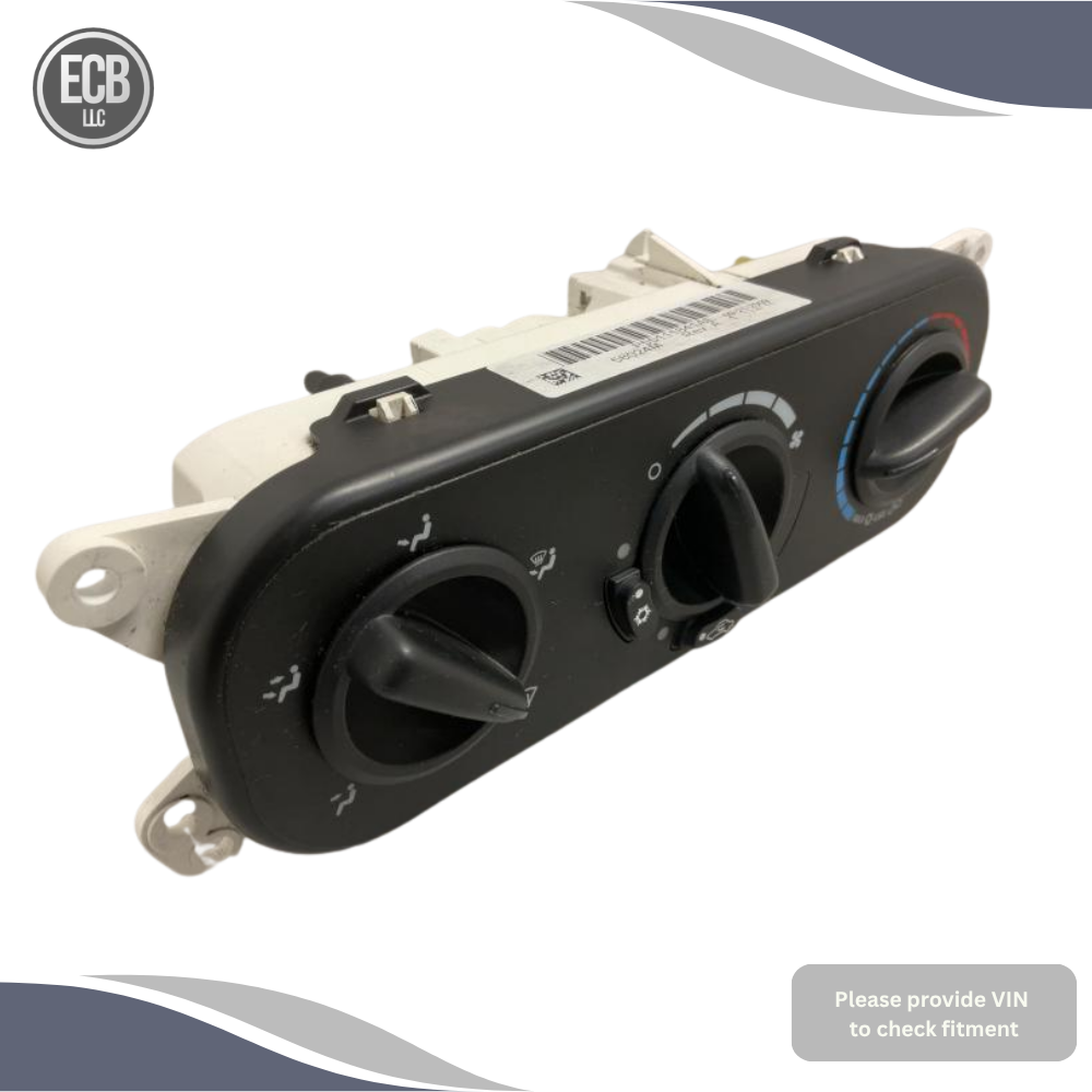 2007–2010 Jeep Wrangler Heater-AC Climate Temperature Control OEM — view 2