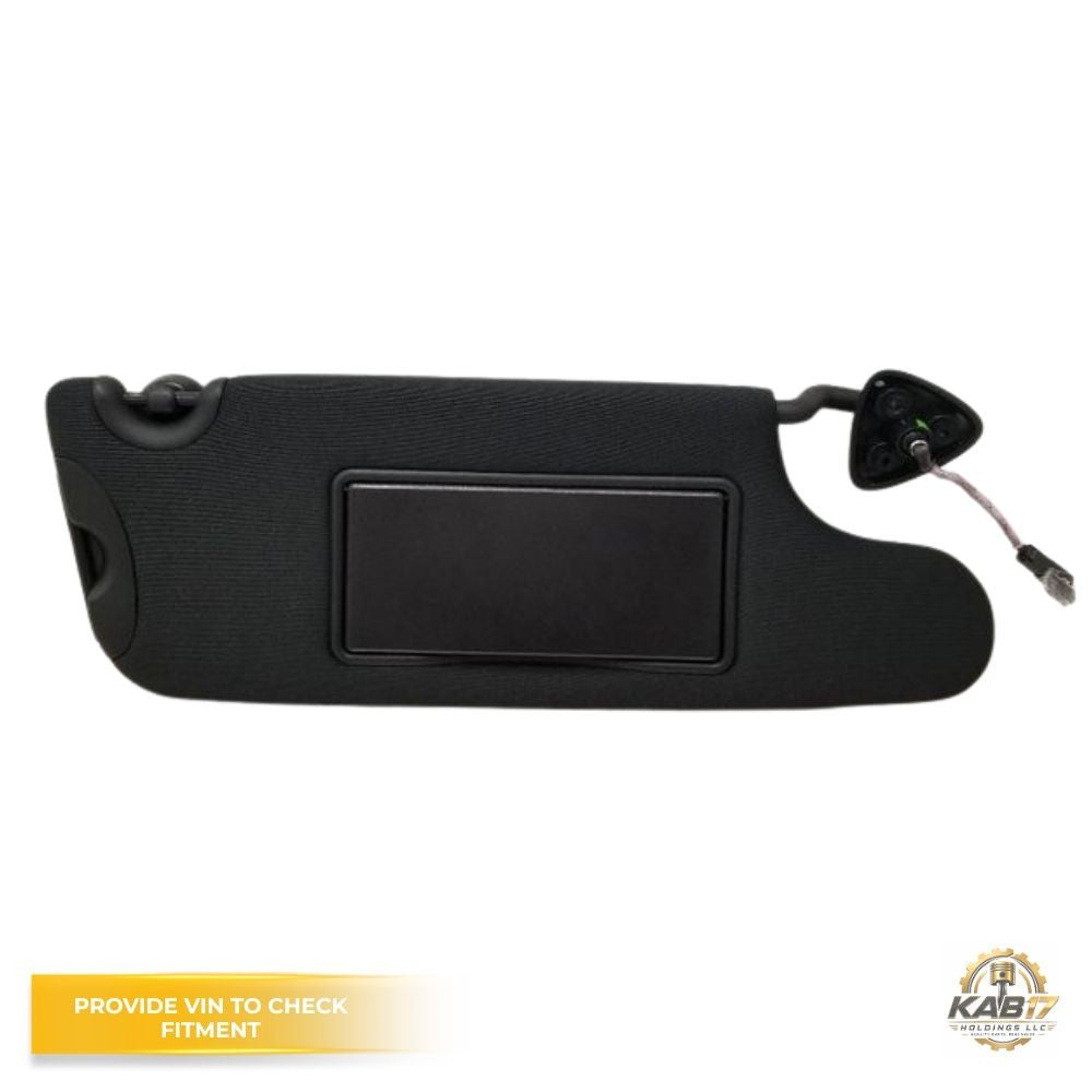 2018–2023 Dodge Challenger Sun Visor Right Passenger with Illumination Black OEM — view 1