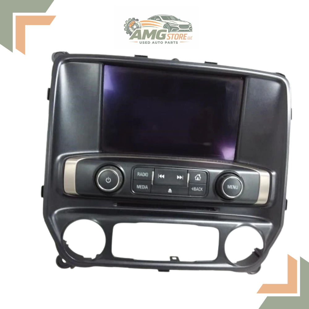 2014 Chevrolet Silverado 1500 2500 Audio Radio Control Panel with Screen 23176312 — view 1