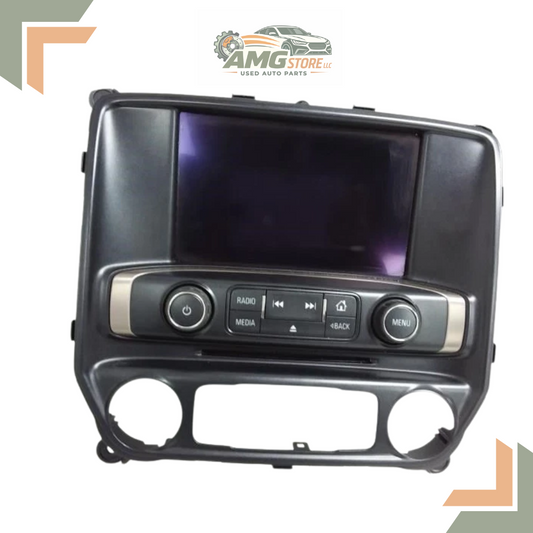 2014 Chevrolet Silverado 1500 2500 Audio Radio Control Panel with Screen 23176312 — view 1