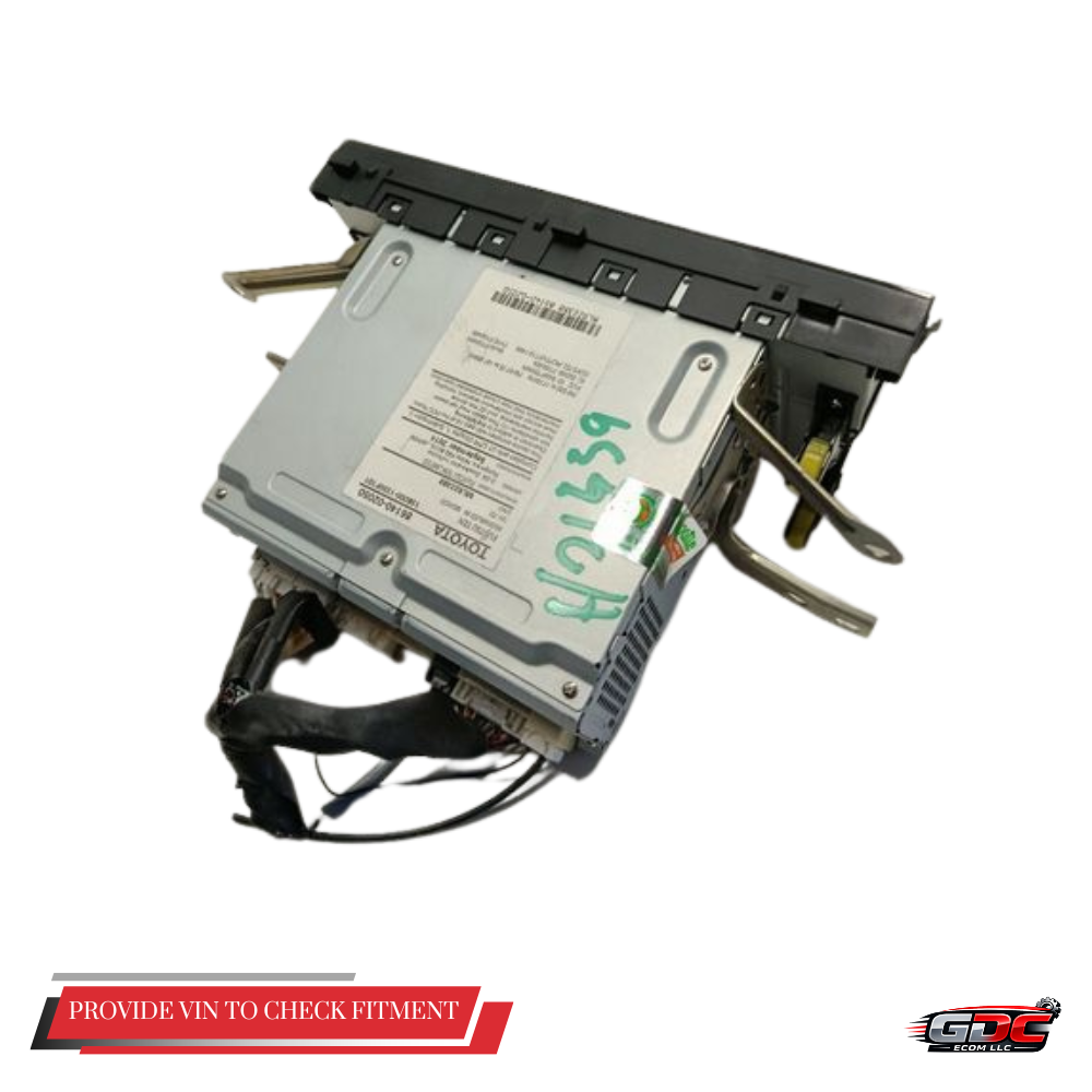 2014–2016 Toyota Corolla Touchscreen Display & Receiver OEM 86140-02050 — view 5