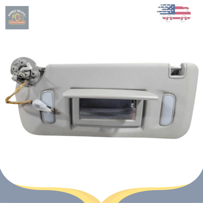 2013–2016 Buick Encore Driver LH Interior Sun Visor Illuminated Gray OEM — view 2