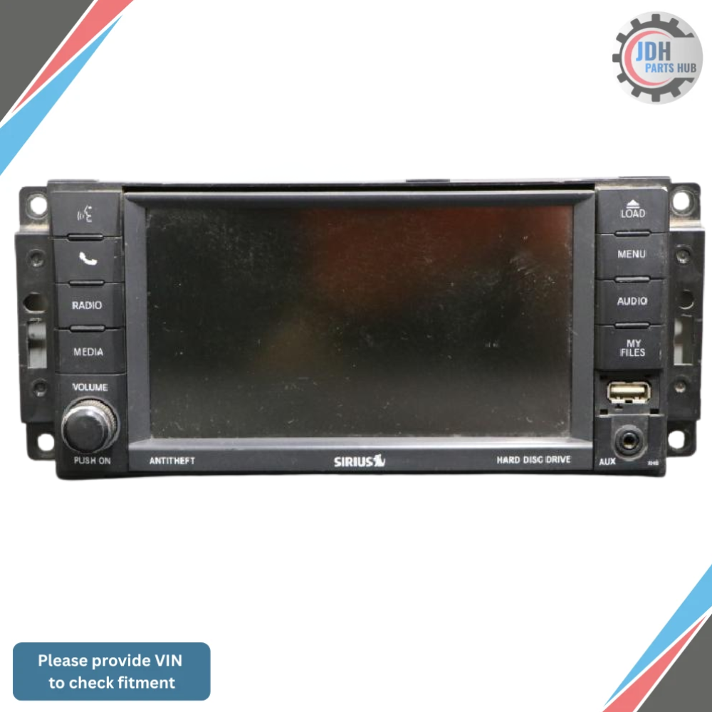 2013–2016 Chrysler Town & Country AM FM CD Navigation Radio Display OEM — view 1