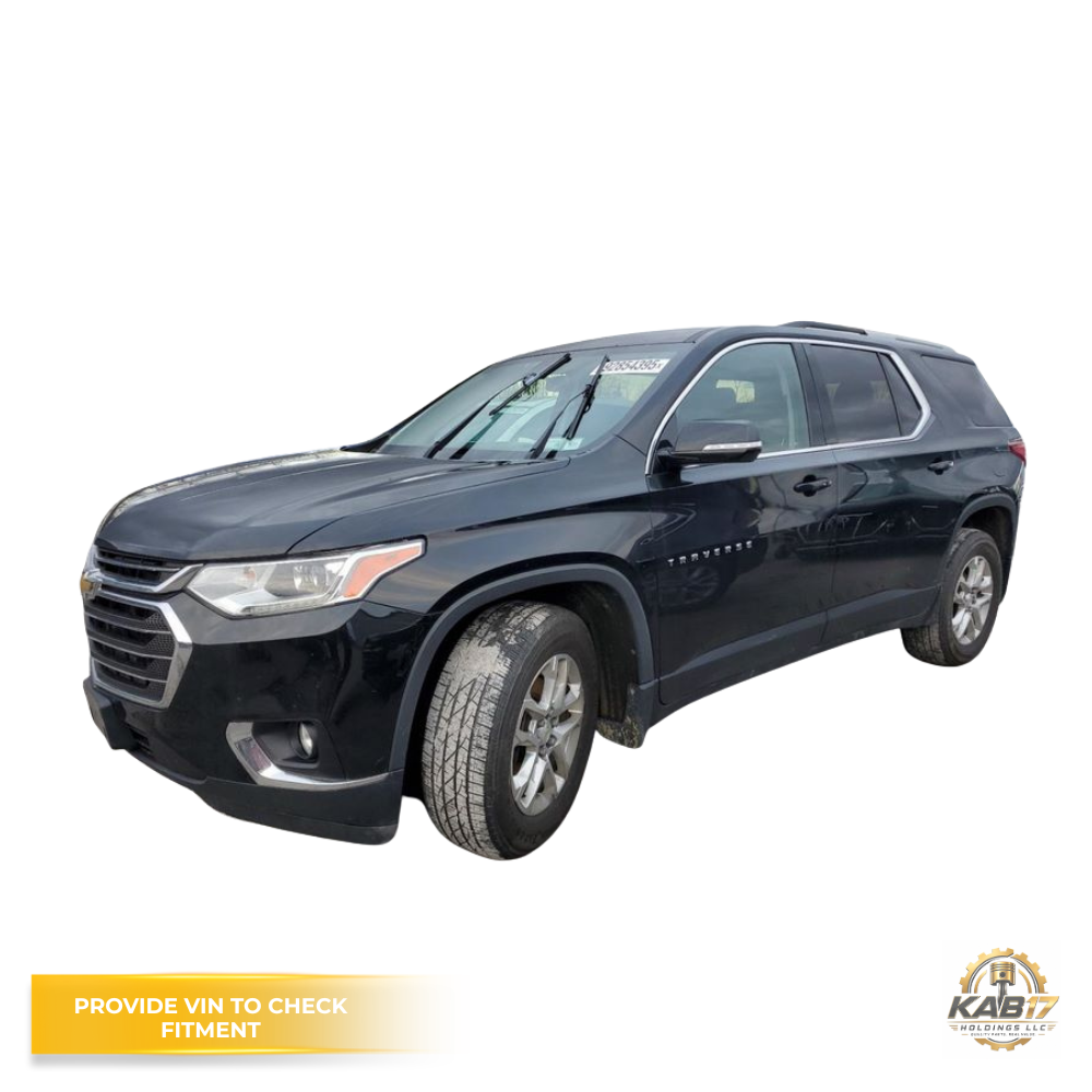 2018–2022 Chevrolet Traverse Left Driver Side View Door Mirror Black OEM — view 3