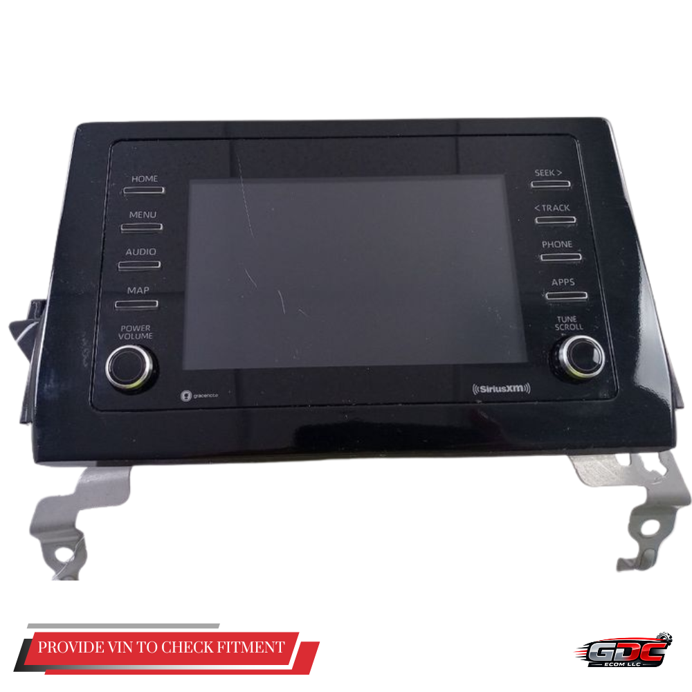 2021–2023 Toyota Camry Radio Receiver Navigation With Display Screen OEM — view 1