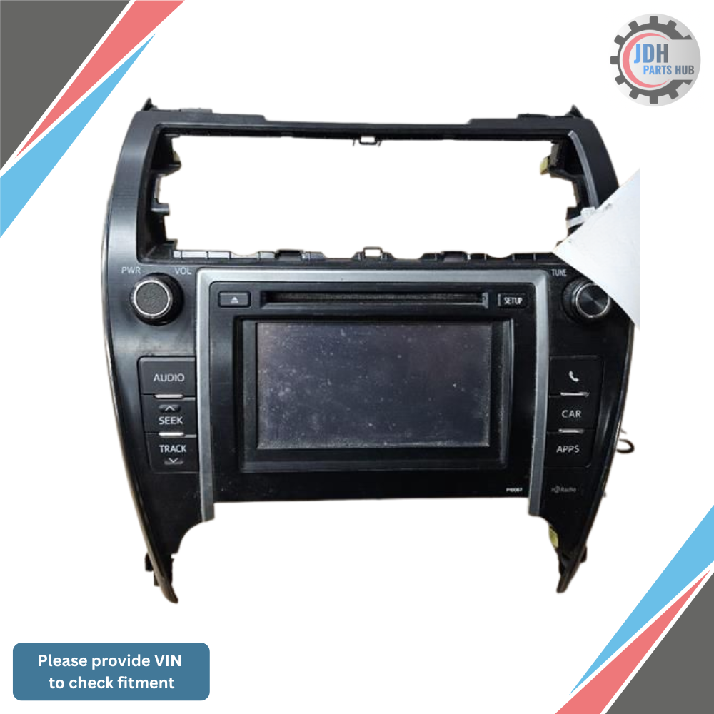 2012–2013 Toyota Camry Radio Receiver AM-FM-CD OEM — view 1