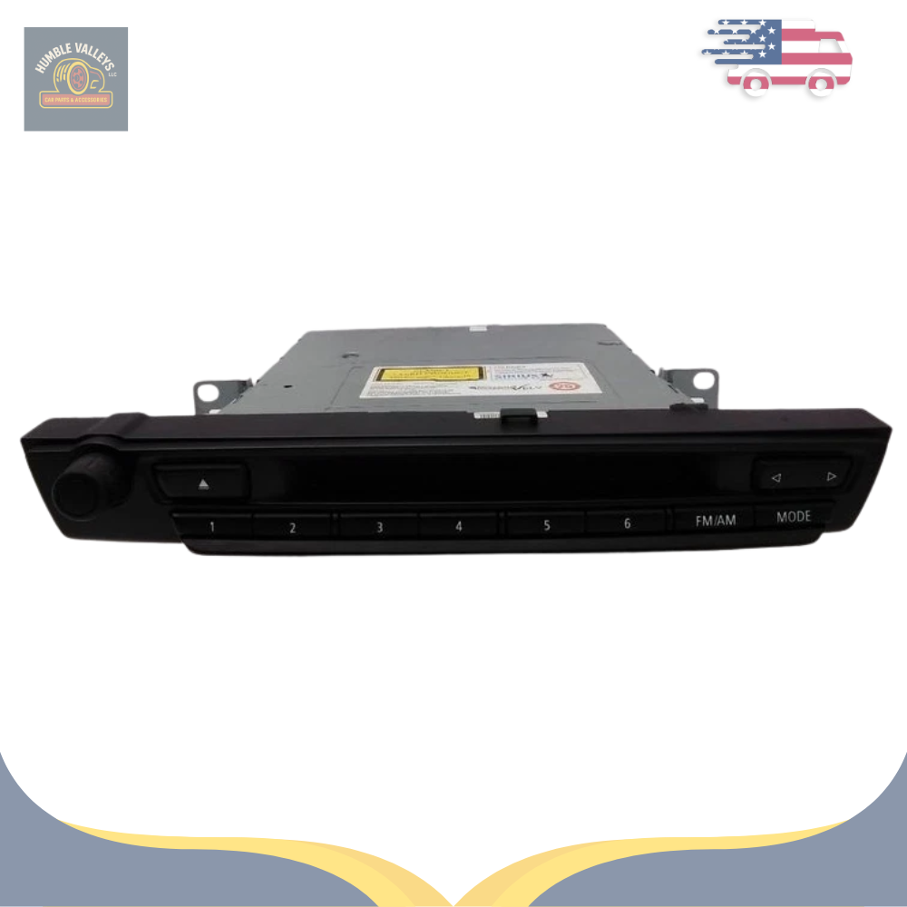 2011–2013 BMW X5 AM FM CD Satellite Radio Player Receiver without Navigation OEM — view 1