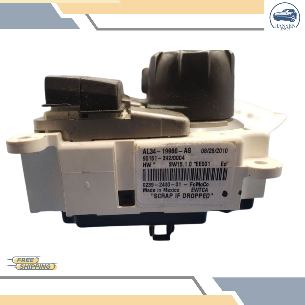 2010 Ford F150 A/C AC Heater Temperature Manual Control Unit 10 — view 5