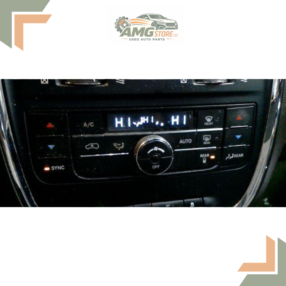 2011–2016 Chrysler Town & Country Caravan A/C AC Heater Temperature Control — view 2