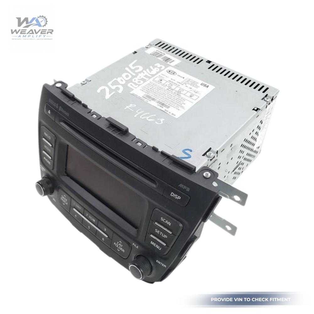 2014–2015 KIA Sorento Radio AM/FM CD Player Receiver with Telematics (UVO) OEM — view 2