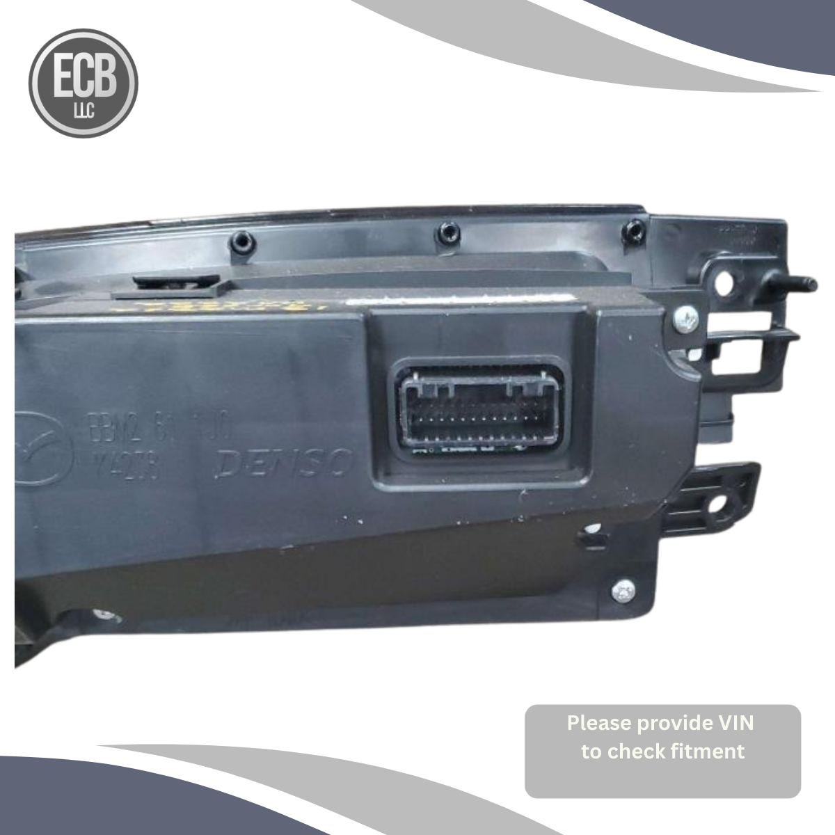 2012–2013 Mazda 3 Dash Information/GP<wbr/>S/TV Display Screen OEM — view 3