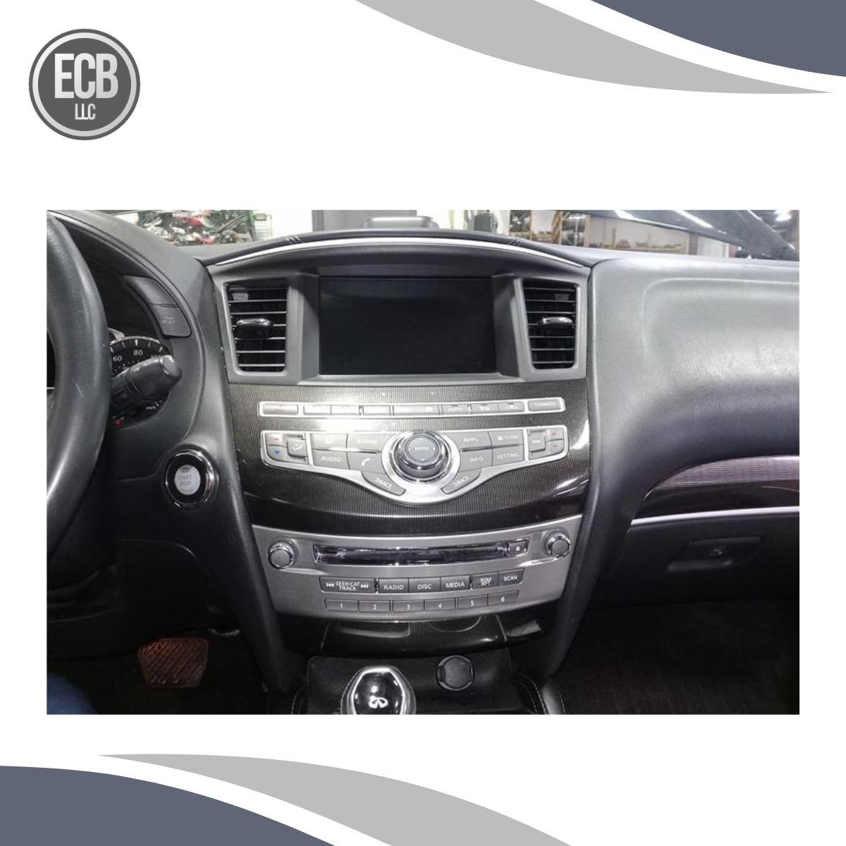 2017–2020 Nissan Pathfinder OEM Radio CD Player Receiver OEM — view 2