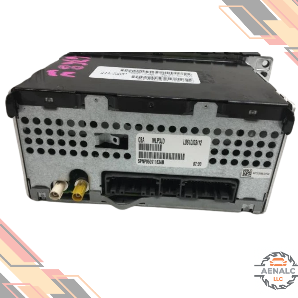 2013–2014 Chrysler 200 AM FM CD Radio Receiver DVD HDD Satellite RES OEM — view 2