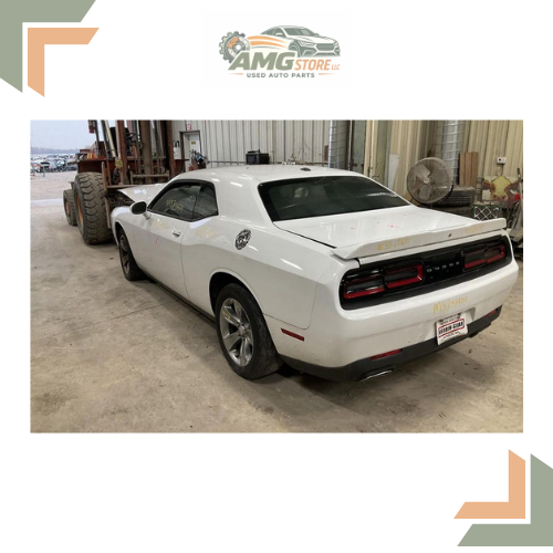 2015–2019 Dodge Challenger Left Driver Side View Mirror Heated White 16 17 18 — view 3