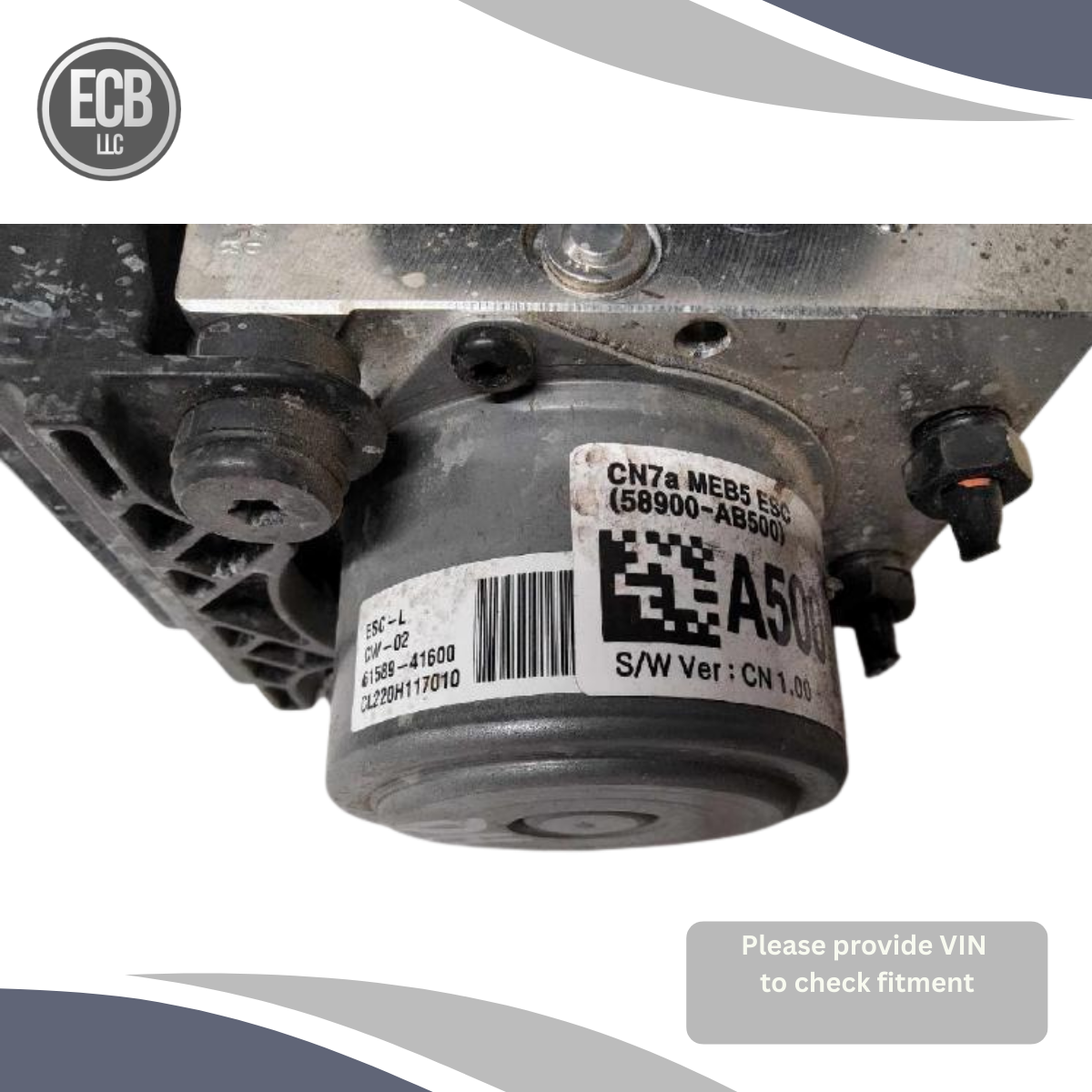 2021–2023 Hyundai Elantra ABS Anti-Lock Brake Actuator Pump OEM — view 5