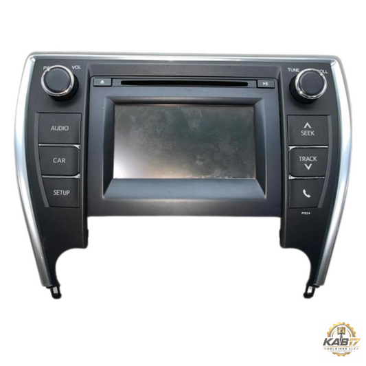 2015–2017 Toyota Camry Radio Touch Screen Display & Receiver P11224 15 16 17 OEM — view 1