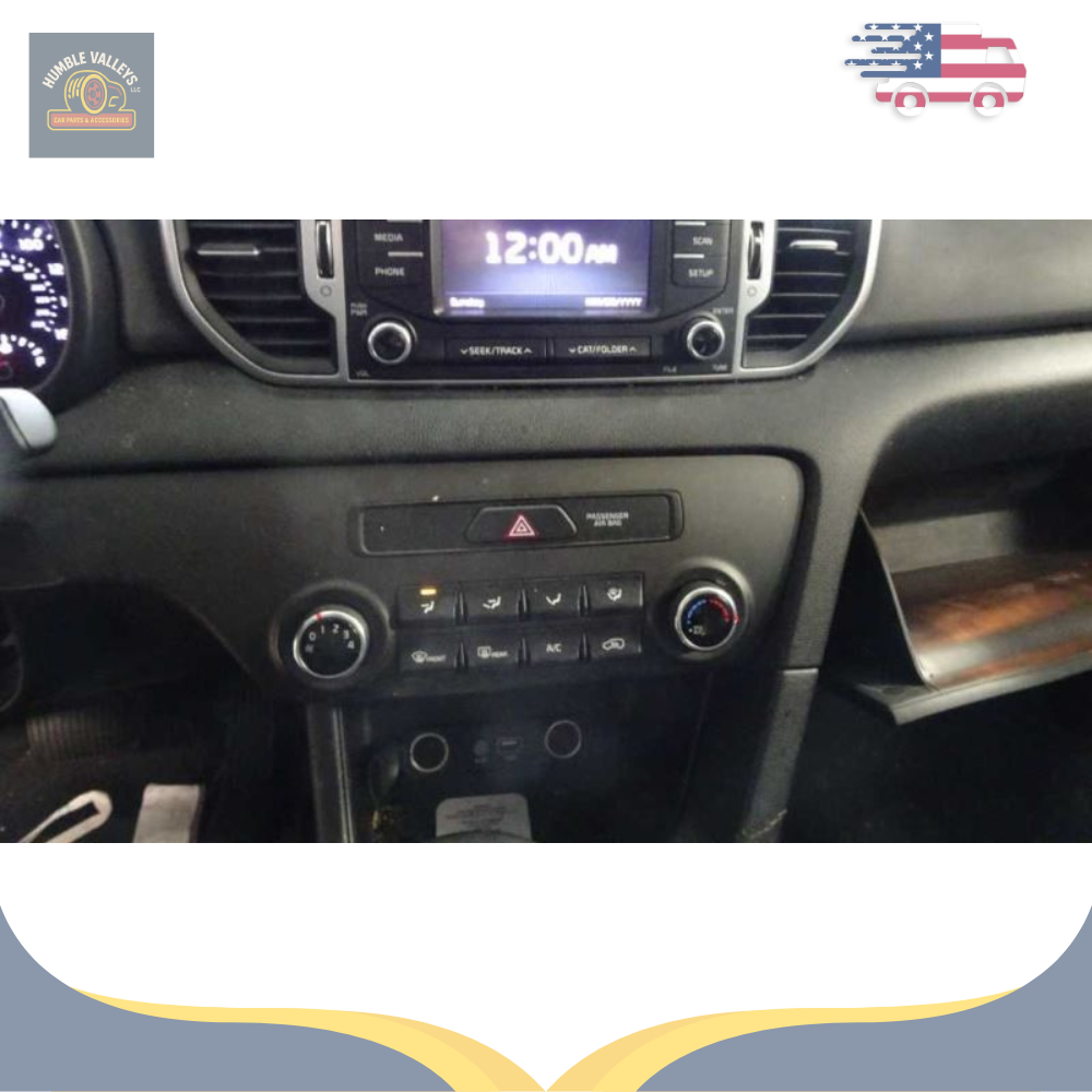 2017–2019 Kia Sportage Manual A/C AC Heater Temperature Control OEM — view 4