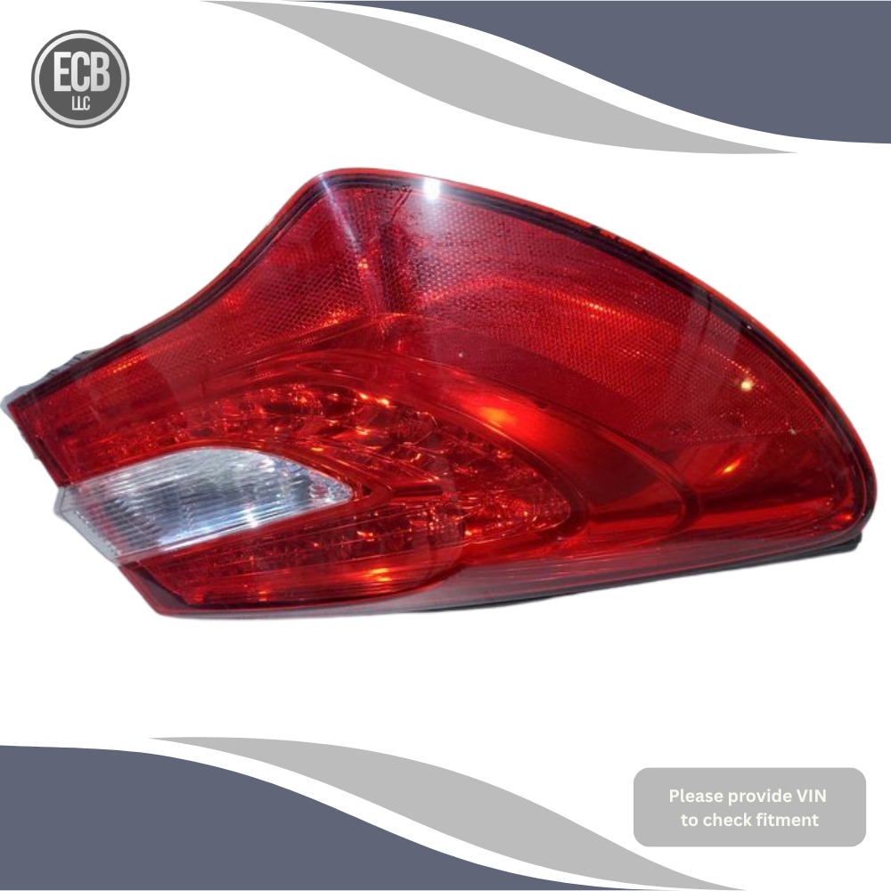 2011–2014 Chrysler 200 Convertible Tail Light Driver Left Side OEM — view 4