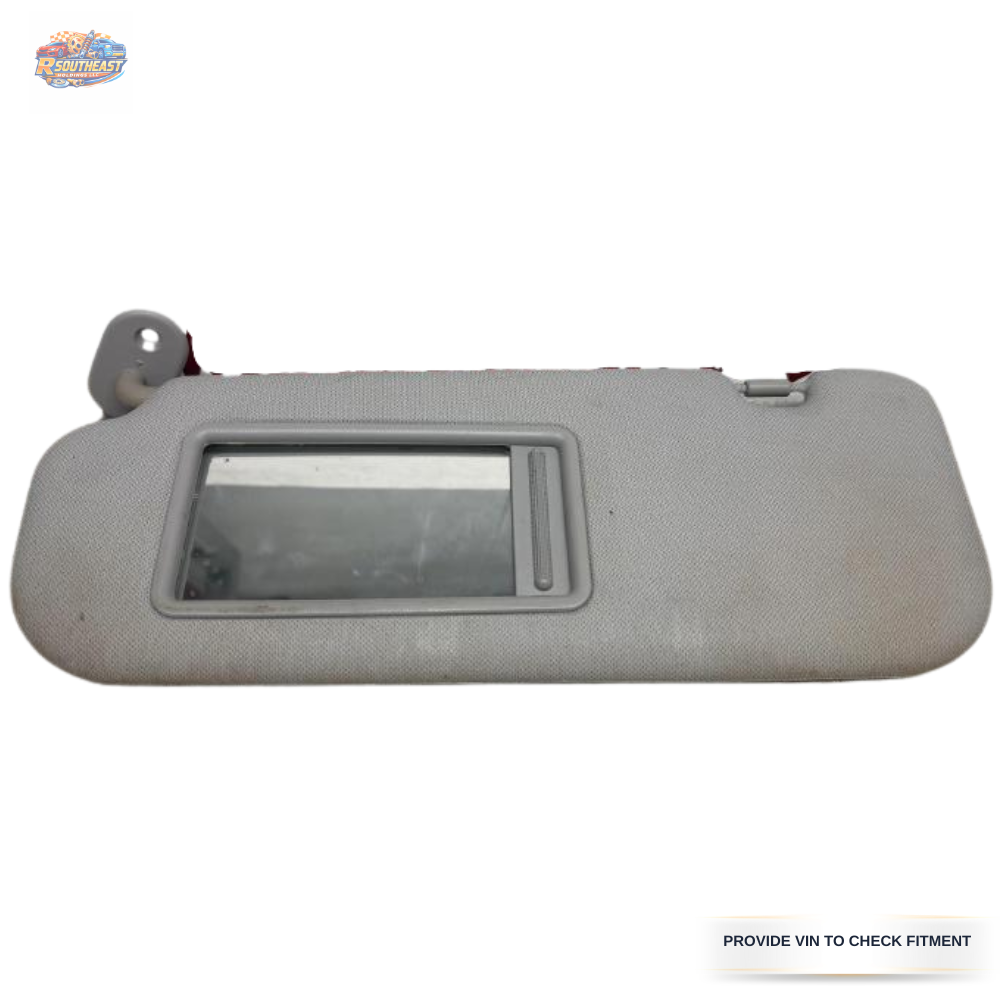 2014–2016 Hyundai Elantra Driver LH Interior Sun Visor with Mirror Gray OEM — view 3