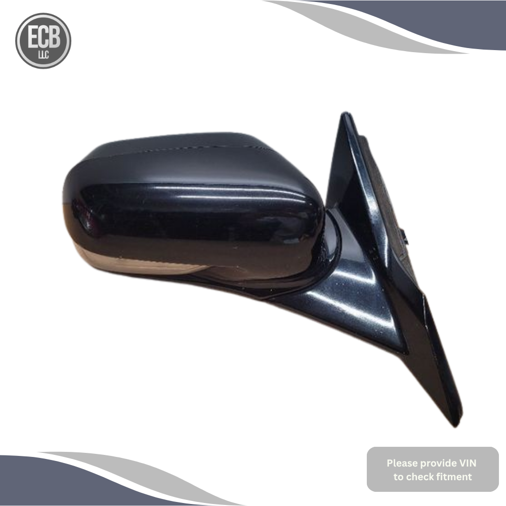 2009–2014 Acura TL Passenger Right Side View Door Mirror Assembly OEM — view 1