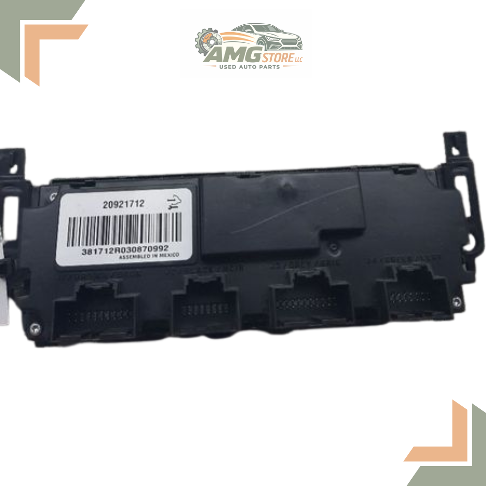 2012–2014 Chevrolet Tahoe A/C AC Heater Climate Temperature Control Option CJ2 — view 3