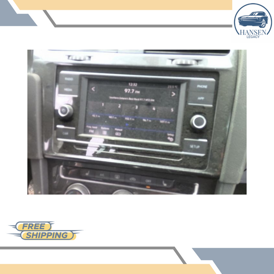 2018–2020 Volkswagen Tiguan Radio Display Receiver 18 19 20 OEM — view 1