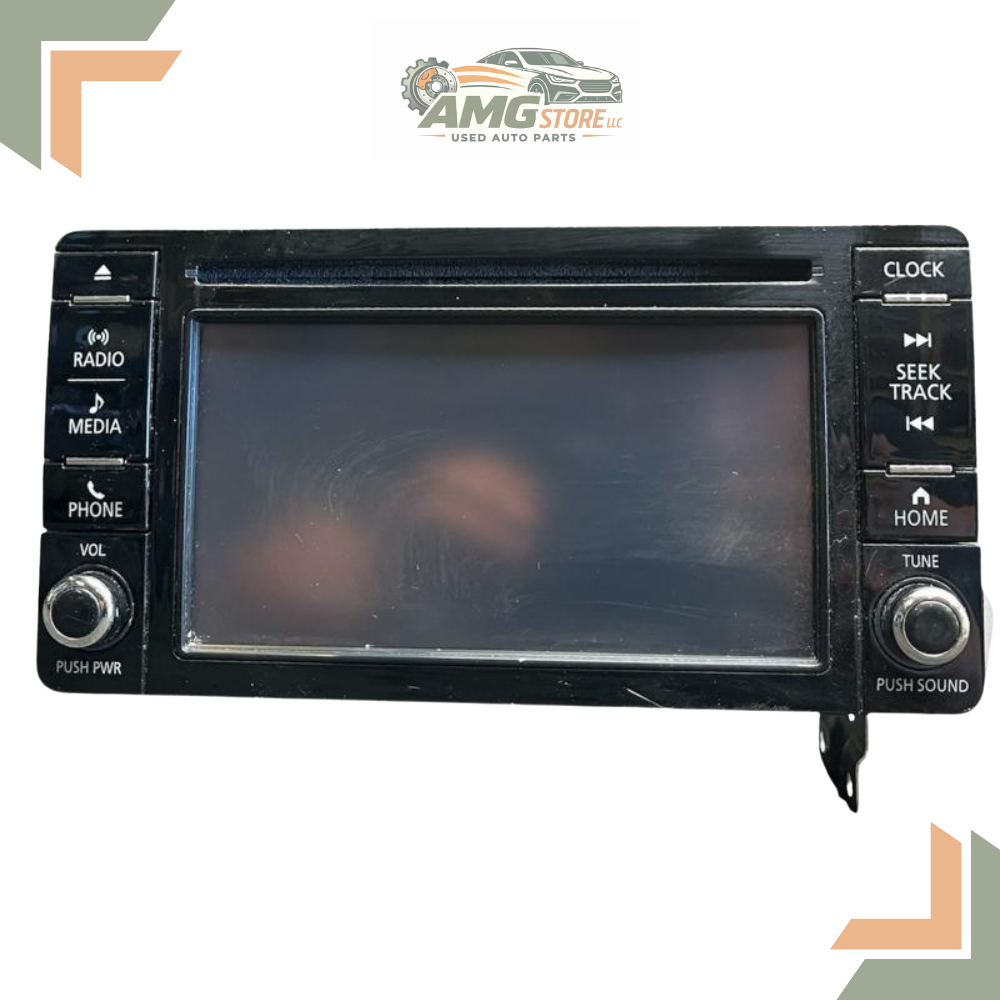 2016–2018 Mitsubishi Outlander Radio Receiver 6.10" Display Screen — view 1