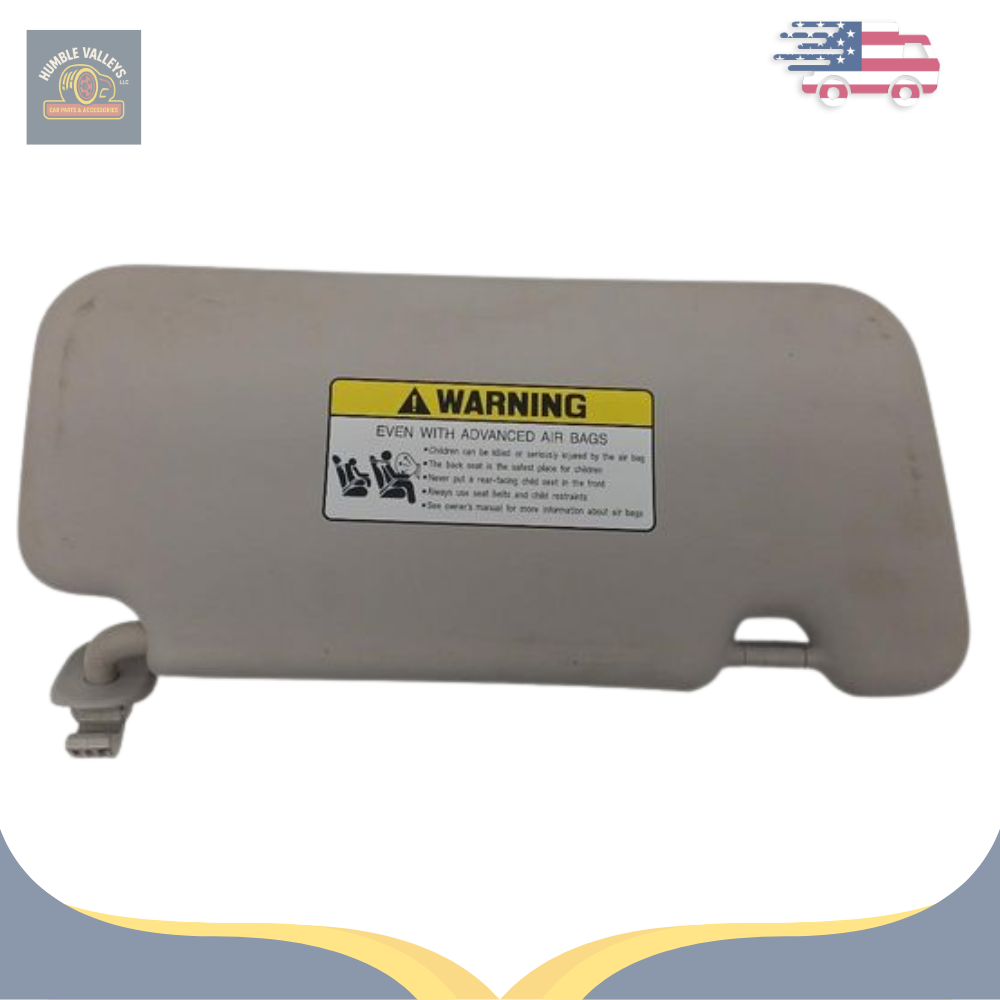 2020–2023 Hyundai Venue LH Driver Sunvisor Sun Visor with Mirror OEM — view 4